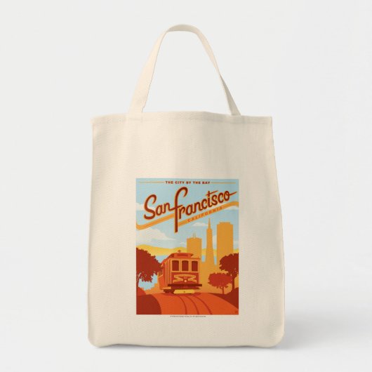 Tote Bag San Francisco, CA - La ville près de la baie (Devant)