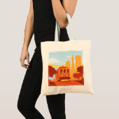 Tote Bag San Francisco, CA - La ville près de la baie (Devant (produit))