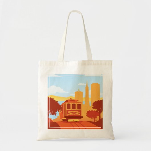 Tote Bag San Francisco, CA - La ville près de la baie (Devant)
