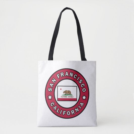 Tote Bag San Francisco Californie (Devant)