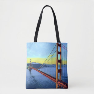 Tote Bag San Francisco - GOLDEN GATE - Pont