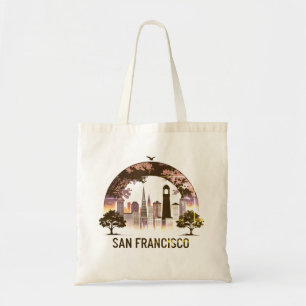Tote Bag San Francisco Ville Californie États-Unis