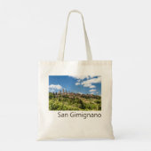Tote Bag San Gimignano Toscane Italie Panorama Souvenir (Dos)