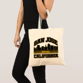 Tote Bag San Jose, Californie (Devant (produit))