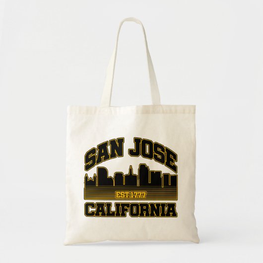 Tote Bag San Jose, Californie (Devant)