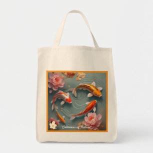 Tote Bag "Sanctuaire de Koi Pond"
