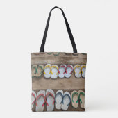 Tote Bag Sandales à semelles compensées (Dos)