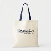 Tote Bag Sandwich, Massachusetts (Devant)