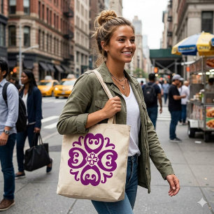 Tote Bag Sankofa Adinkra Mandala - Héritage Africain