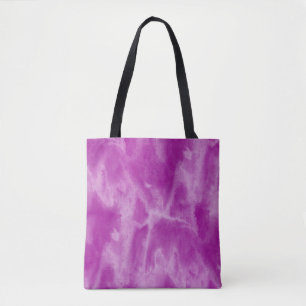 Tote Bag sans couture pourpre d'aquarelle de texture