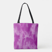 Tote Bag sans couture pourpre d'aquarelle de texture (Dos)