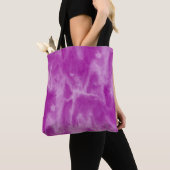 Tote Bag sans couture pourpre d'aquarelle de texture (De près)