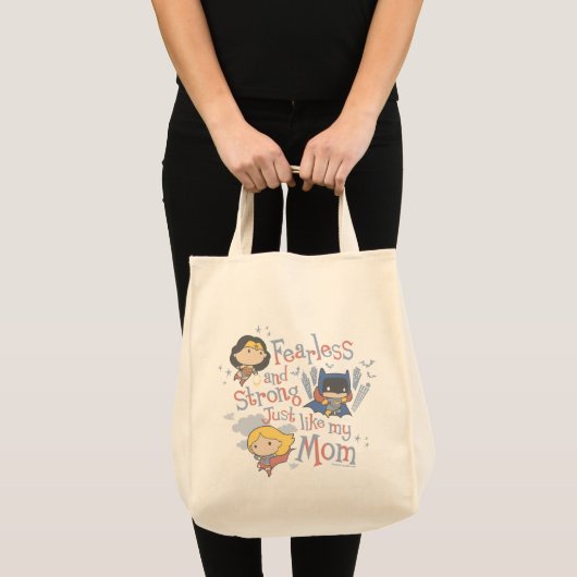 Tote Bag Sans Peur Et Fort Comme Ma Mère (Devant (produit))