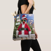 Tote Bag Santa Chicken (De près)