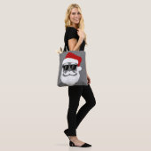 Tote Bag Santa Claus avec lunettes de soleil Drôle Noël Des (Sur le modèle)