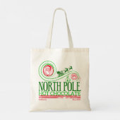 Tote Bag Santa Clause Pôle Nord Chocolat chaud (Dos)