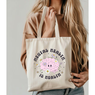 Tote Bag Santé mentale est la santé rétro