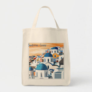 Tote Bag Santorin : Destinations Iconiques