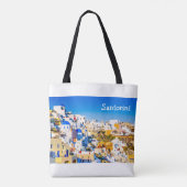 Tote Bag Santorin Grèce (Dos)