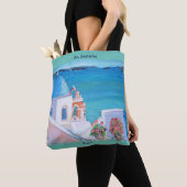Tote Bag Santorini - (De près)