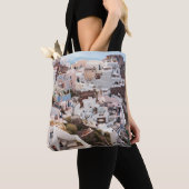 TOTE BAG SANTORINI GRÈCE (De près)