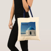 Tote Bag Santorini, Grèce (Devant (produit))