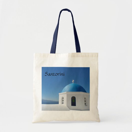 Tote Bag Santorini, Grèce (Devant)