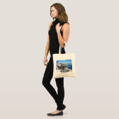 Tote Bag Santorini, Grèce (Devant (modèle))
