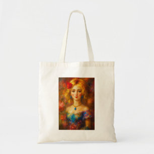Tote Bag saphir bleu