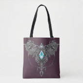 Tote Bag Saphir Classy : (Devant)