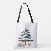 Tote Bag sapin de Noël (Dos)