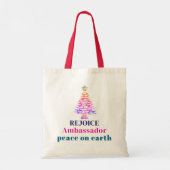 Tote Bag Sapin de Noël (Dos)