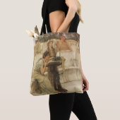 Tote Bag Sappho et Alcaeus par Sir Lawrence Alma Tadema (De près)