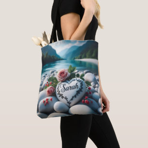Tote Bag Sarah River Heart