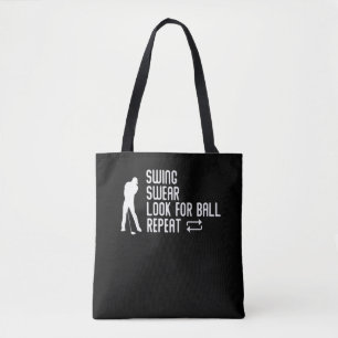 Tote Bag Sarcastic Golf Plaisanterie Golf Course Humour Gol
