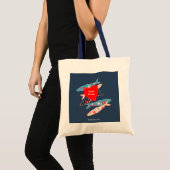 Tote Bag Sardines portugaises (Devant (produit))
