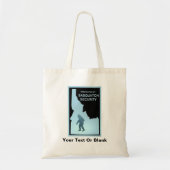 Tote Bag Sasquatch Security - Idaho (Devant)