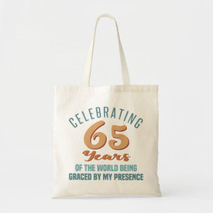 Tote Bag Sassy 65e Anniversaire Attitude