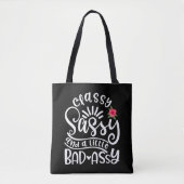 Tote Bag Sassy Classique Et Un Peu Mauvais Assy Amis Sassy (Devant)