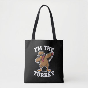 Tote Bag Sassy Turquie jumelle la famille Thanksgiving Part