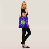 Tote Bag Satellites orbitant la Terre