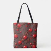 Tote Bag Sauce cerise : (Dos)