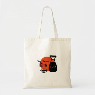 Tote Bag Sauce soja minimale Japon Voyage