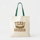 Tote Bag Saucisse d'équipe (Devant)