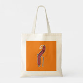 Tote Bag Saucisse sèche chinoise gras vieilli Cantonese Lap (Dos)