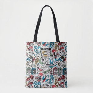 Tote Bag Saudade // motifs populaires du Portugal