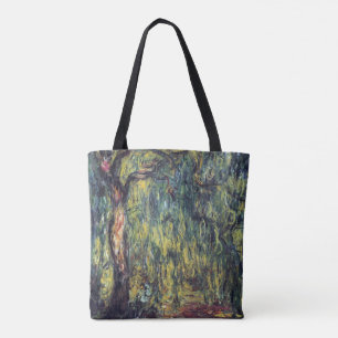 Tote Bag Saule pleureur de Claude Monet, Beaux-arts vintage