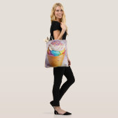 Tote Bag Saupoudrer de cônes de crème glacée (Sur le modèle)