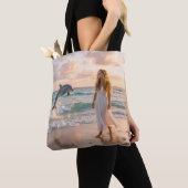 Tote Bag Saut joyeux du dauphin (De près)