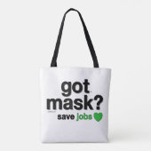 Tote Bag  Sauvegardez les travaux. (Dos)